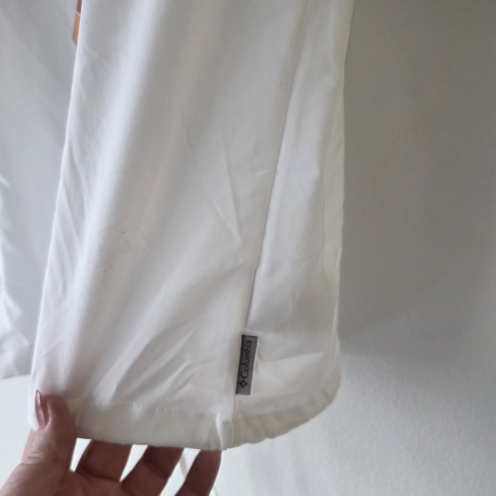 Lightweight White Button-Front Women’s Blouse NWT - image 7